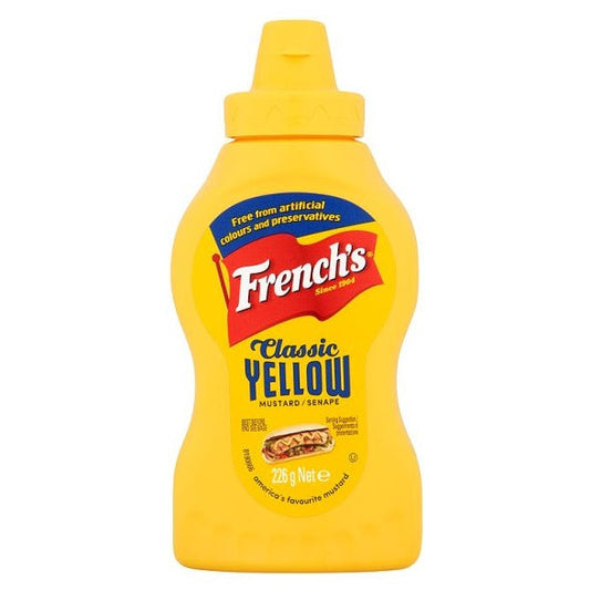 French's Mustard Classic Yellow (8 x 226g) - AmerikaanseGroothandel.nl