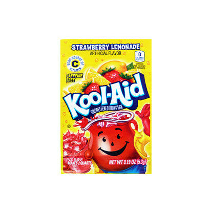 Kool-Aid Drink Mix Strawberry Lemonade (Box of 48)