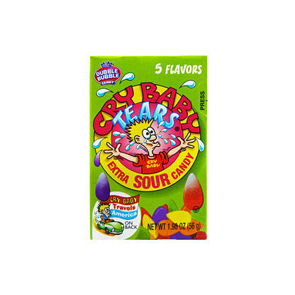 Cry Baby Candy Tears Extra Sour (24 x 56g) - AmerikaanseGroothandel.nl