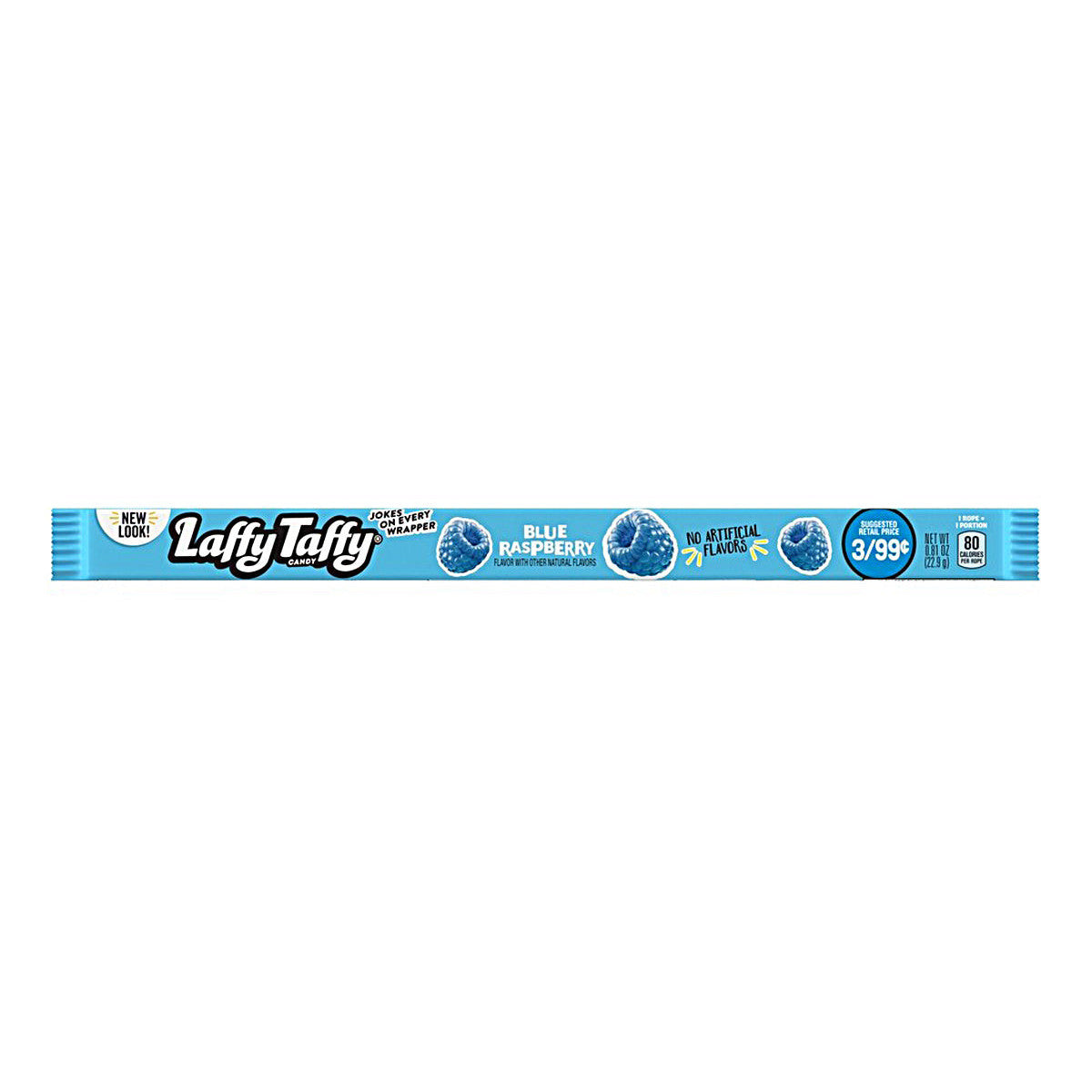 Laffy Taffy Rope Blue Raspberry (24 x 23g) - AmerikaanseGroothandel.nl