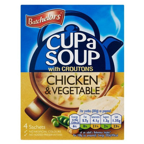 Batchelors Cup A Soup Granules Casserole Chicken & Veg (9 x 110g)