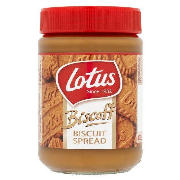 Lotus Biscoff Biscuit Spread (6 x 400g) - AmerikaanseGroothandel.nl