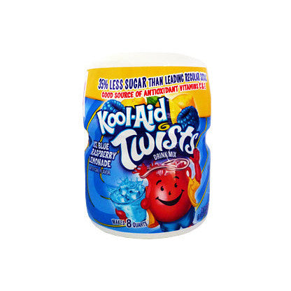 Kool-Aid Drink Mix Twists Ice Blue Raspberry Lemonade (12 x 567g)