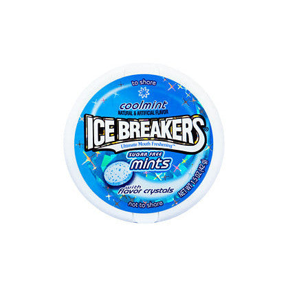 Ice Breakers Mints Cool Mint (8 x 42g) - AmerikaanseGroothandel.nl