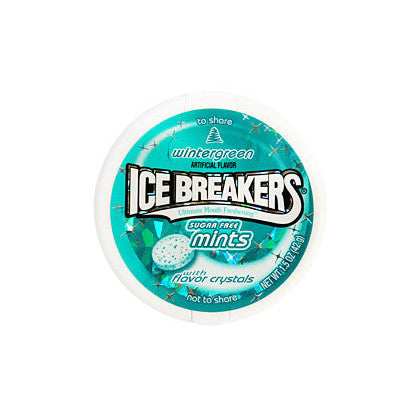 Ice Breakers Mints Wintergreen (8 x 42g) - AmerikaanseGroothandel.nl