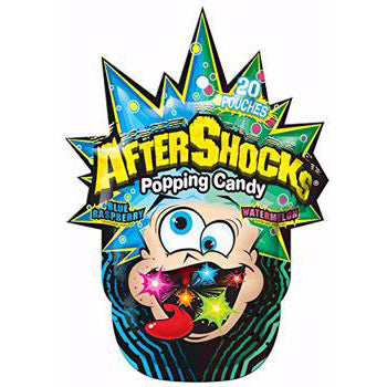 Aftershocks Popping Candy Blue Raspberry Watermelon (16 x 30g)