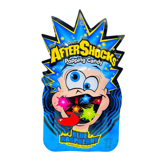 Aftershocks Popping Candy Blue Raspberry (Box of 24)