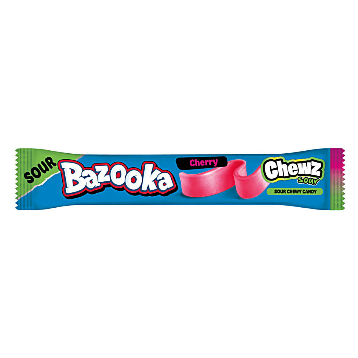 Bazooka Chewz Sour Bar Cherry