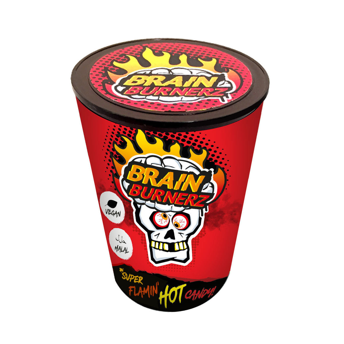 Brain Blasterz Brain Burnerz Super Flamin Hot (12 x 48g) - AmerikaanseGroothandel.nl