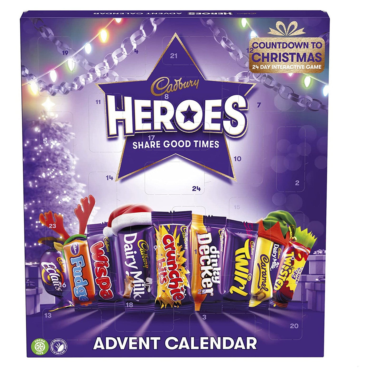 Cadbury Heroes Advent Calendar Ps