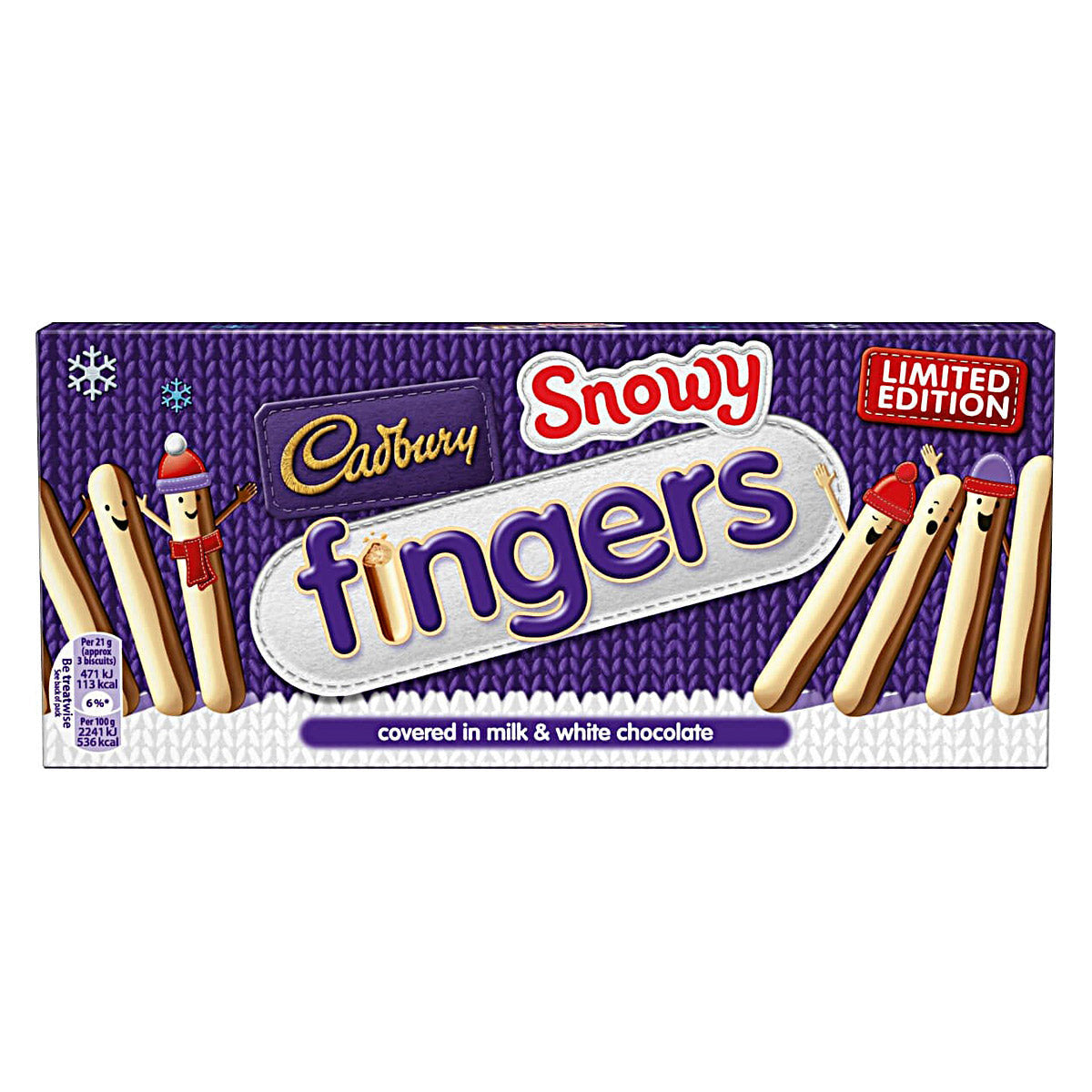 Cadbury Snowy Fingers Ps