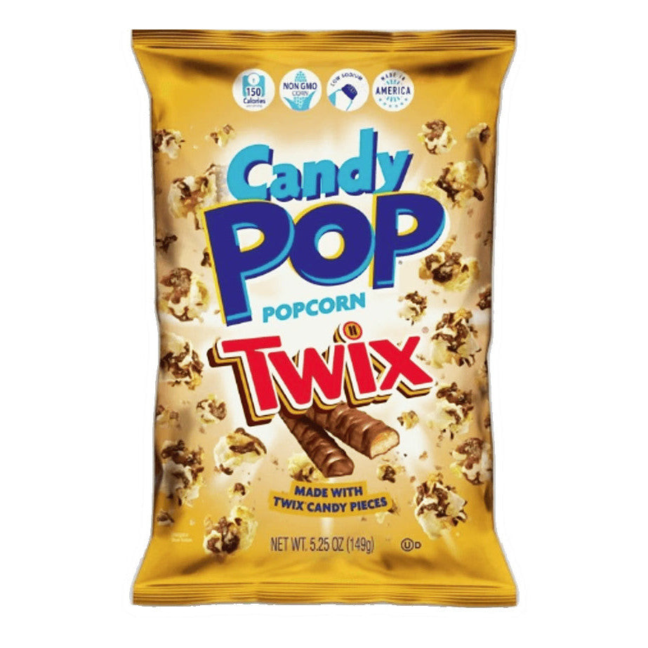 Candy Pop Popcorn Twix (12 x 149g) - AmerikaanseGroothandel.nl