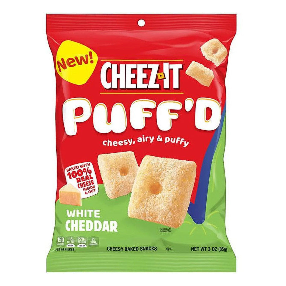 Cheez-It Puff'd White Cheddar (6 x 85g) - AmerikaanseGroothandel.nl