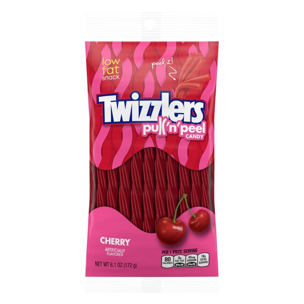 Twizzlers Pull 'n' Peel Kirsche (12 x 172 g)