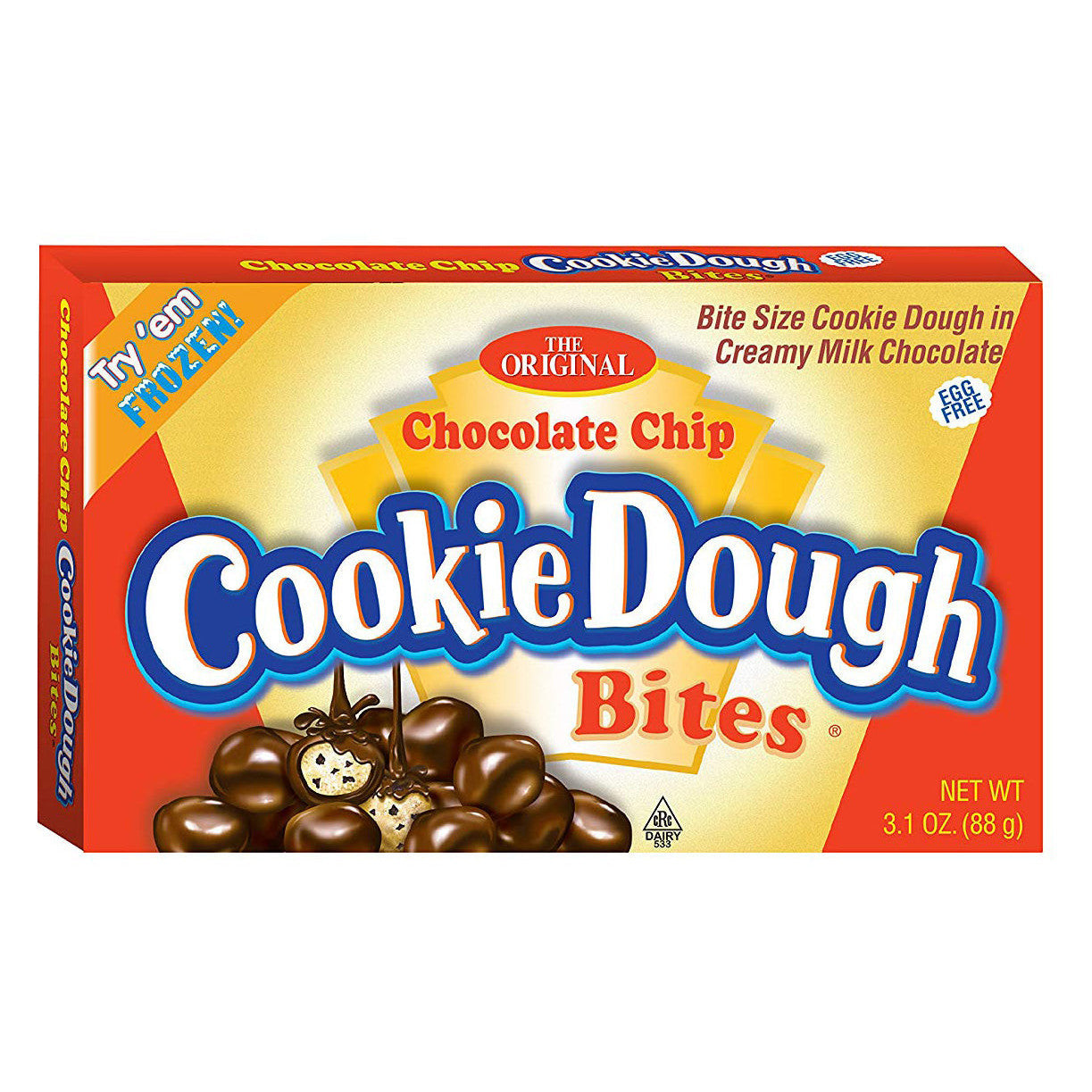 Cookie Dough Bites Chocolate Chip (12 x 88g)