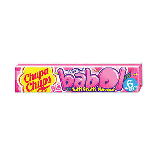 Chupa Chups Big Babol Tutti Frutti (20 x 28g) - AmerikaanseGroothandel.nl