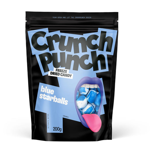 Crunch Punch Blue Starballs (12 x 200g) - AmerikaanseGroothandel.nl