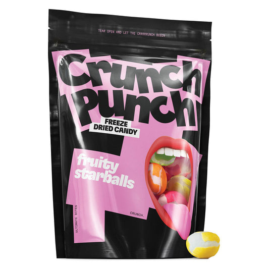 Crunch Punch Fruity Starballs (15 x 100g) - AmerikaanseGroothandel.nl