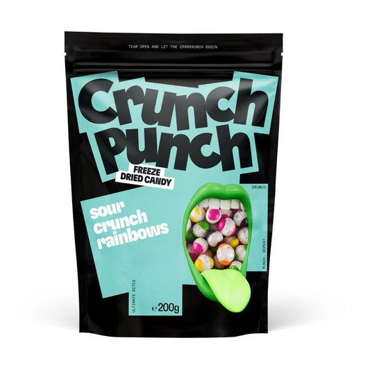 Crunch Punch Sour Crunch Rainbows (12 x 200g)