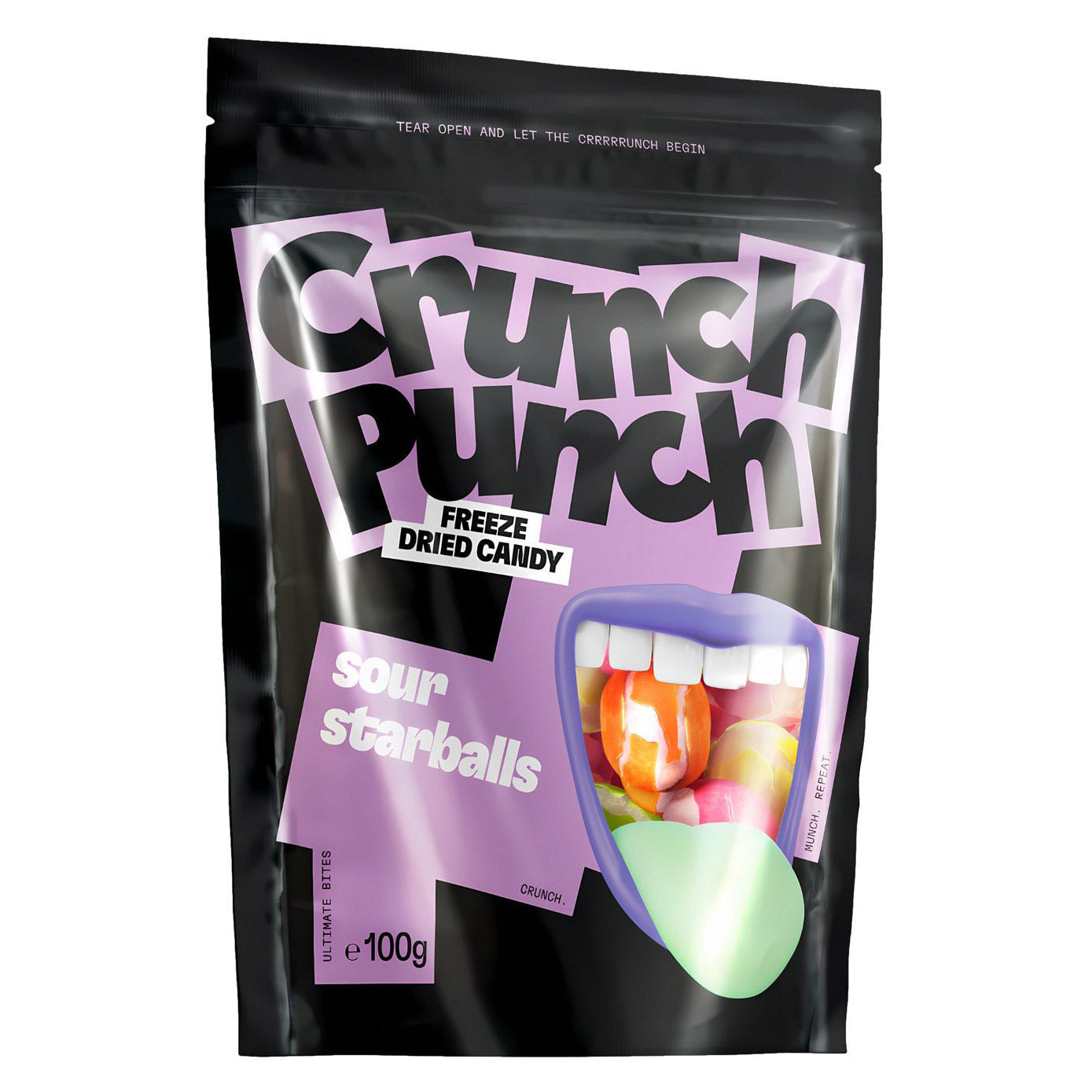 Crunch Punch Sour Starballs (15 x 100g) - AmerikaanseGroothandel.nl