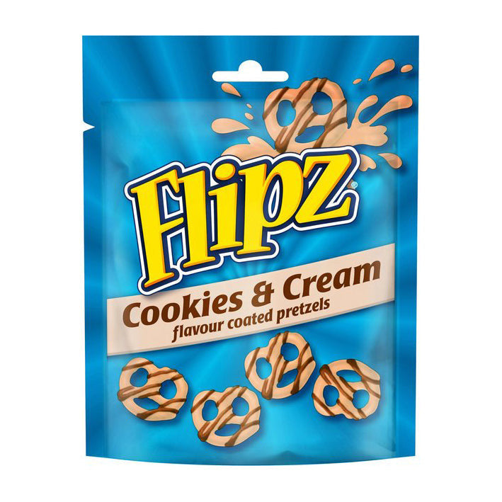 Flipz Pretzels Cookies & Cream (6 x 90g)