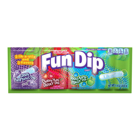 Lik-M-Aid Fun Dip (24 x 39g) - AmerikaanseGroothandel.nl