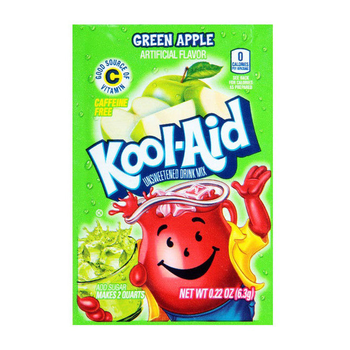 Kool-Aid Drink Mix Green Apple (Box of 48)