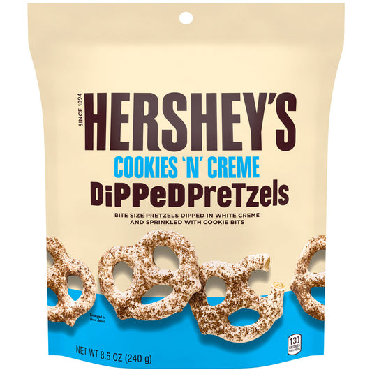 Hershey's Dipped Pretzels Cookies 'N' Creme (6 x 241g)