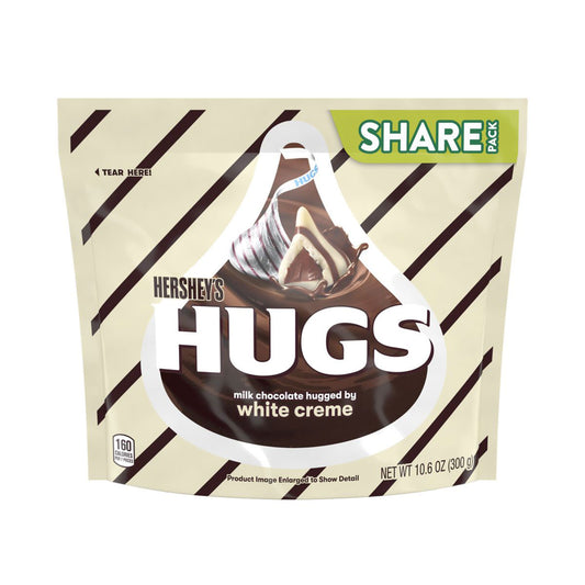 Hershey's Hugs White Creme Share Pack (8 x 301g)