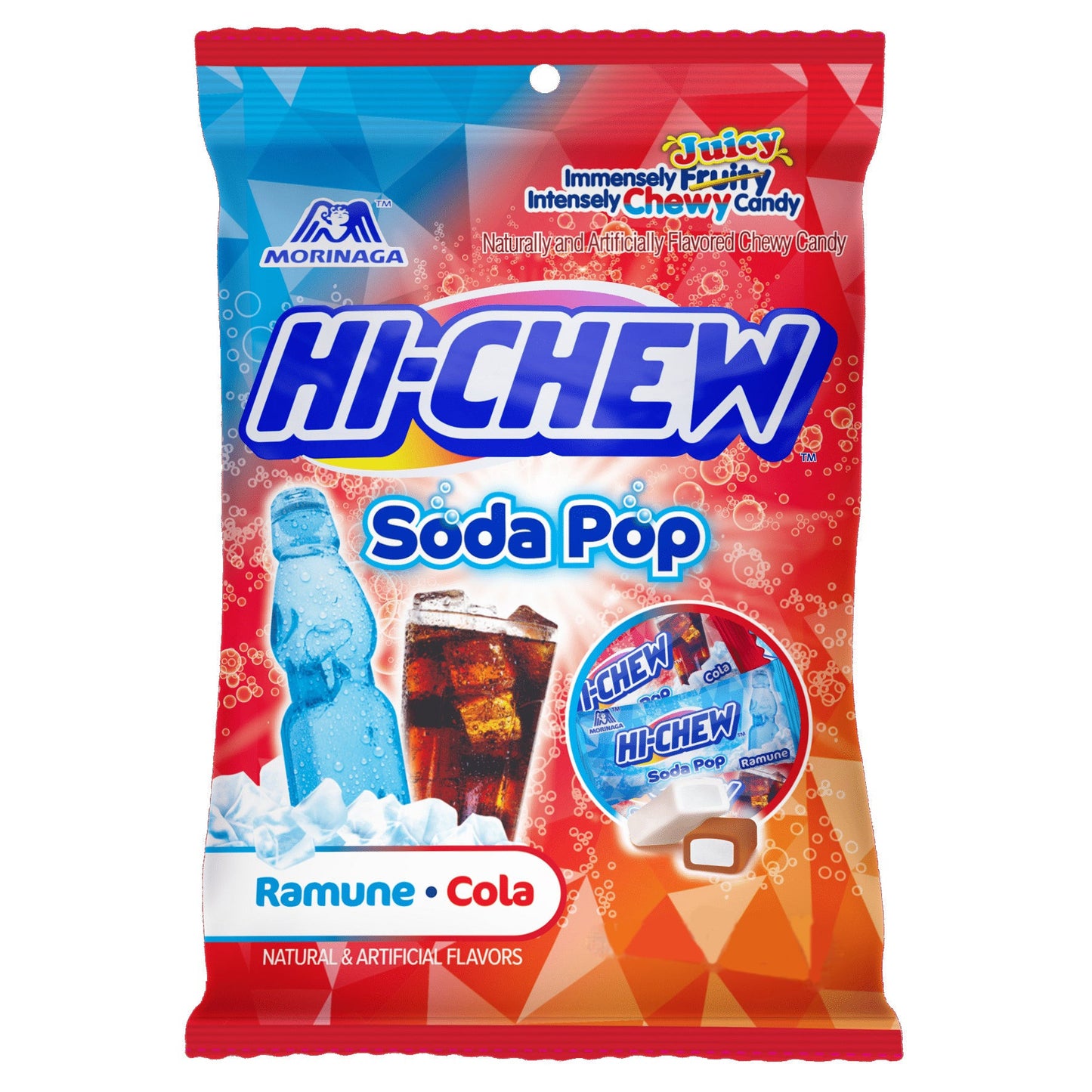 Hi-Chew Soda Pop Ramune Cola (6 x 85g) - AmerikaanseGroothandel.nl