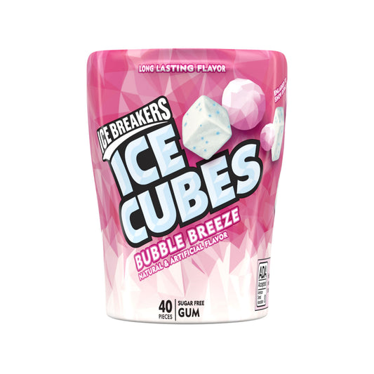 Ice Breakers Gum Ice Cubes Bubble Breeze (4 x 92g) - AmerikaanseGroothandel.nl