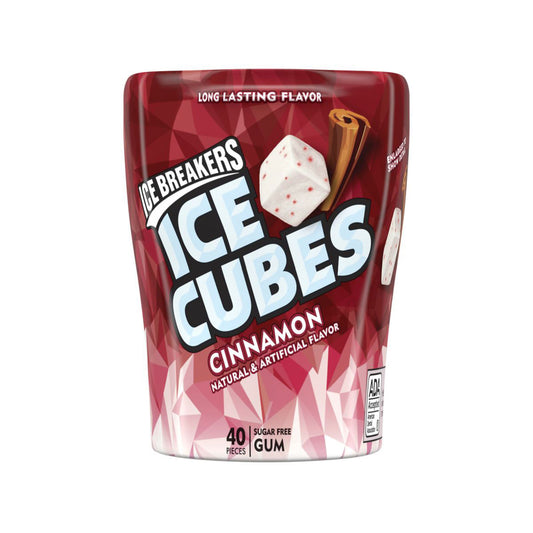 Ice Breakers Gum Ice Cubes Cinnamon (4 x 92g)