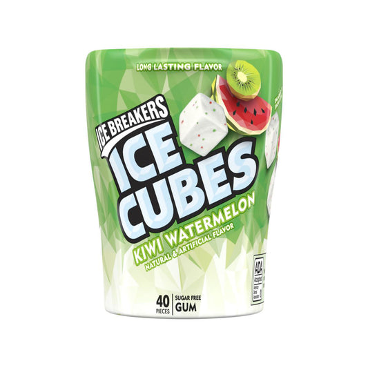 Ice Breakers Gum Ice Cubes Kiwi Watermelon (6 x 92g)