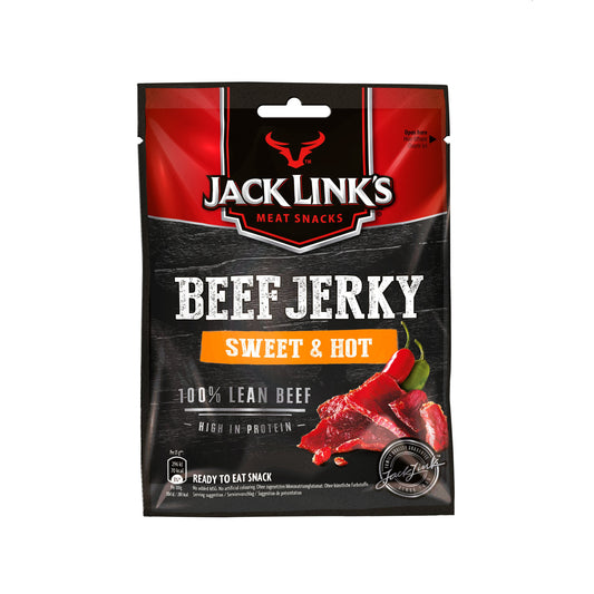 Jack Link's Beef Jerky Sweet & Hot (12 x 25g) - AmerikaanseGroothandel.nl