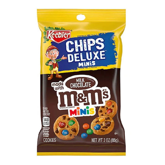 Keebler Chips Deluxe Minis Cookies with M&M's Minis (6 x 85g)