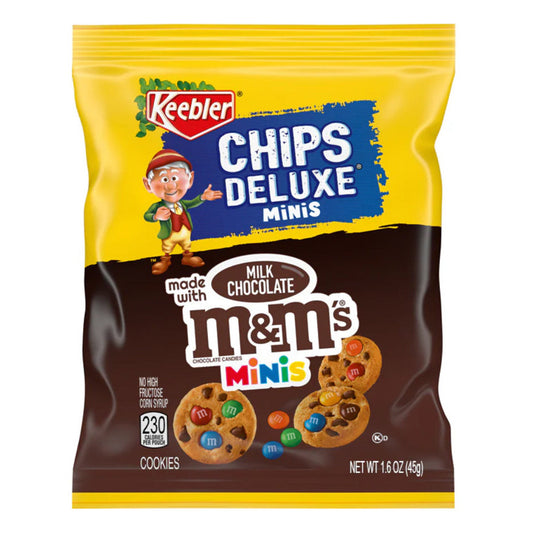 Keebler Chips Deluxe Minis Cookies with M&M's Minis (30 x 45g)