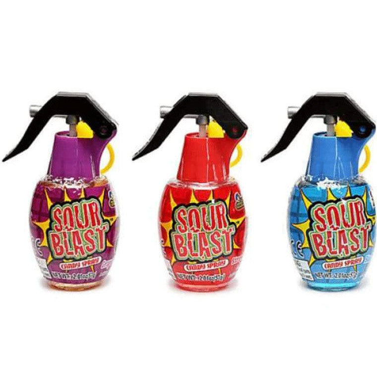 Kidsmania Sour Blast Candy Spray (12 x 57g) - AmerikaanseGroothandel.nl