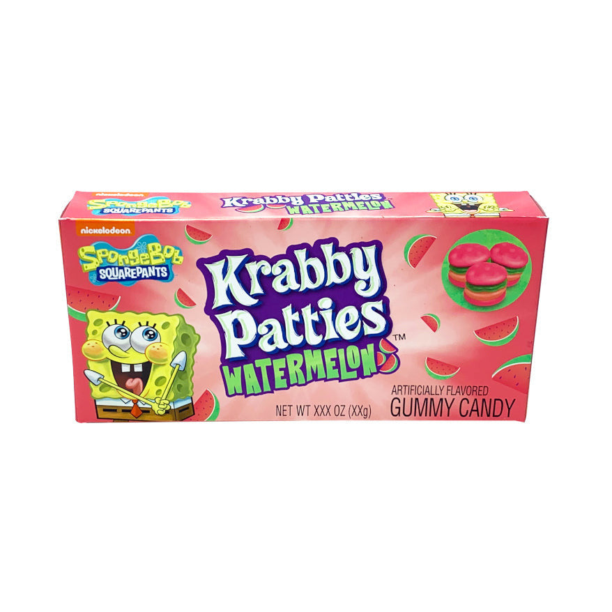 Krabby Patties Watermelon Theatre Box (12 x 72g) - AmerikaanseGroothandel.nl