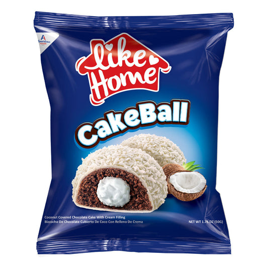 Like Home Cake Ball Coconut (24 x 50g) - AmerikaanseGroothandel.nl