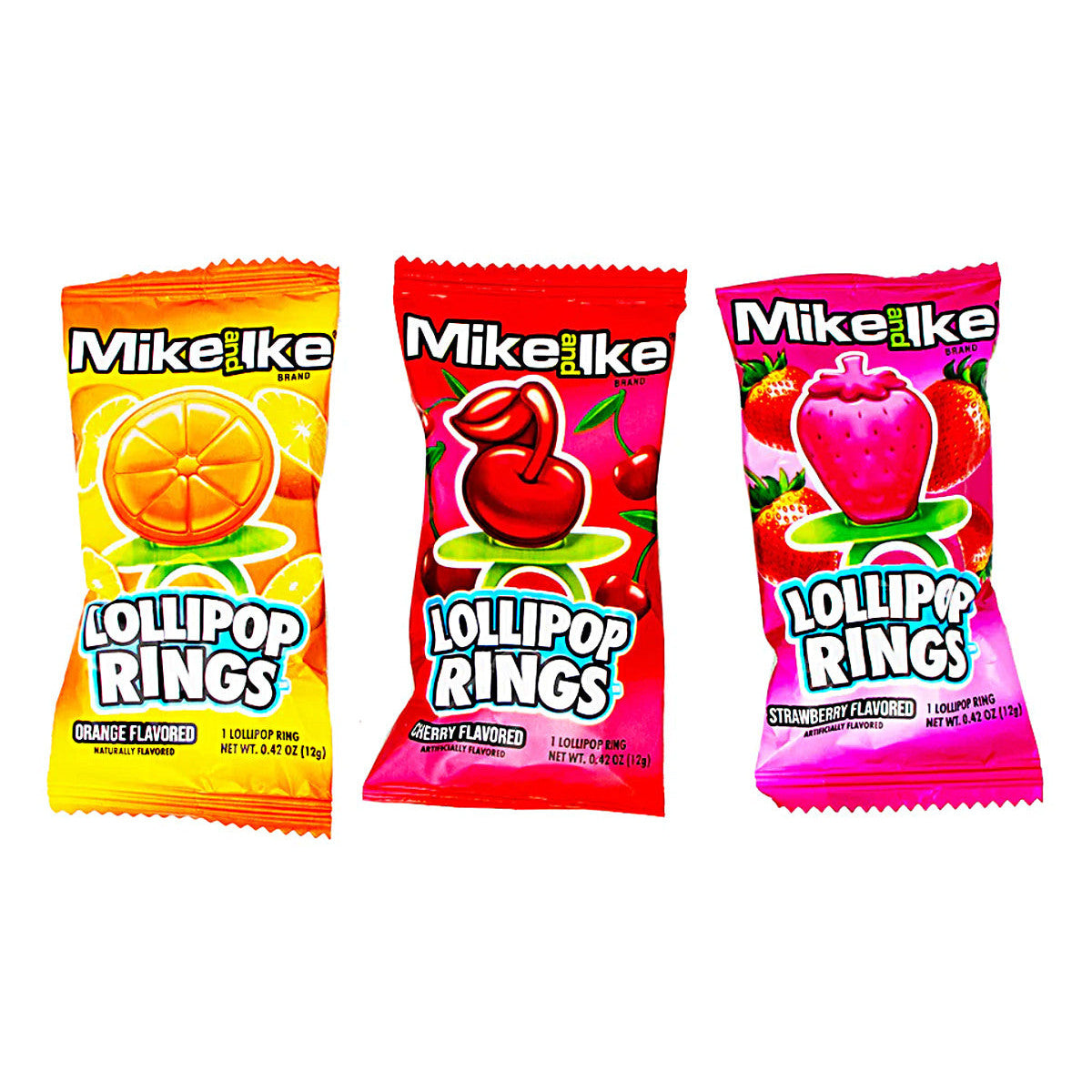 Mike and Ike Lollipop Rings