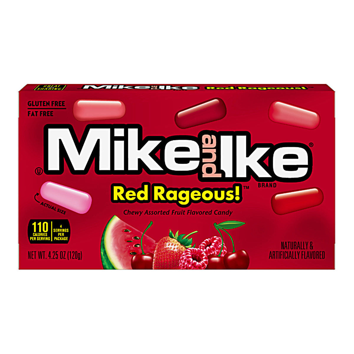 Mike and Ike RedRageous (12 x 120g)