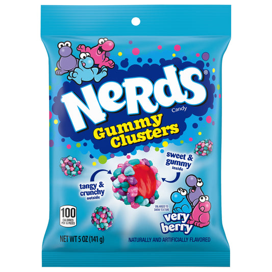 Nerds Gummy Clusters Very Berry (12 x 142g)