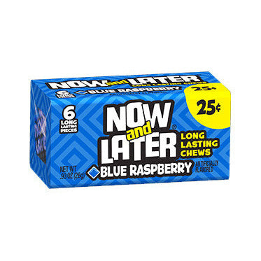 Now & Later Blue Raspberry (24 x 26g)