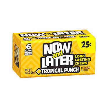 Now & Later Tropical Punch (24 x 26g) - AmerikaanseGroothandel.nl