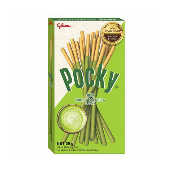 Pocky Milky Matcha (10 x 35g) - AmerikaanseGroothandel.nl