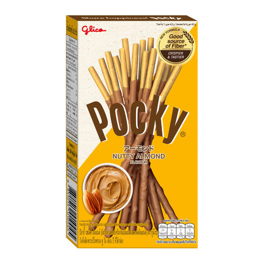 Pocky Nutty Almond (10 x 39g) - AmerikaanseGroothandel.nl