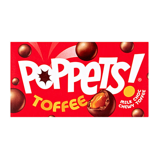 Poppets Milk Choc Coated Chewy Toffee