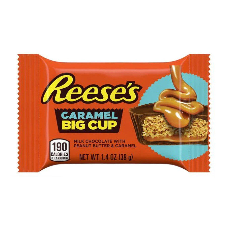 Reese's Peanut Butter Big Cup Caramel (16 x 39g) - AmerikaanseGroothandel.nl