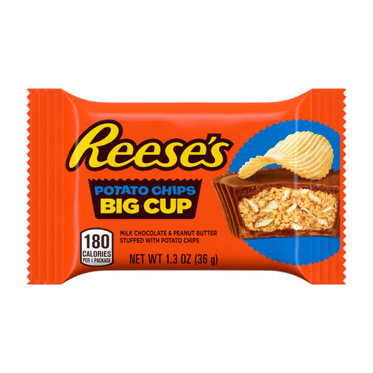 Reese's Peanut Butter Big Cup Potato Chips (16 x 37g)