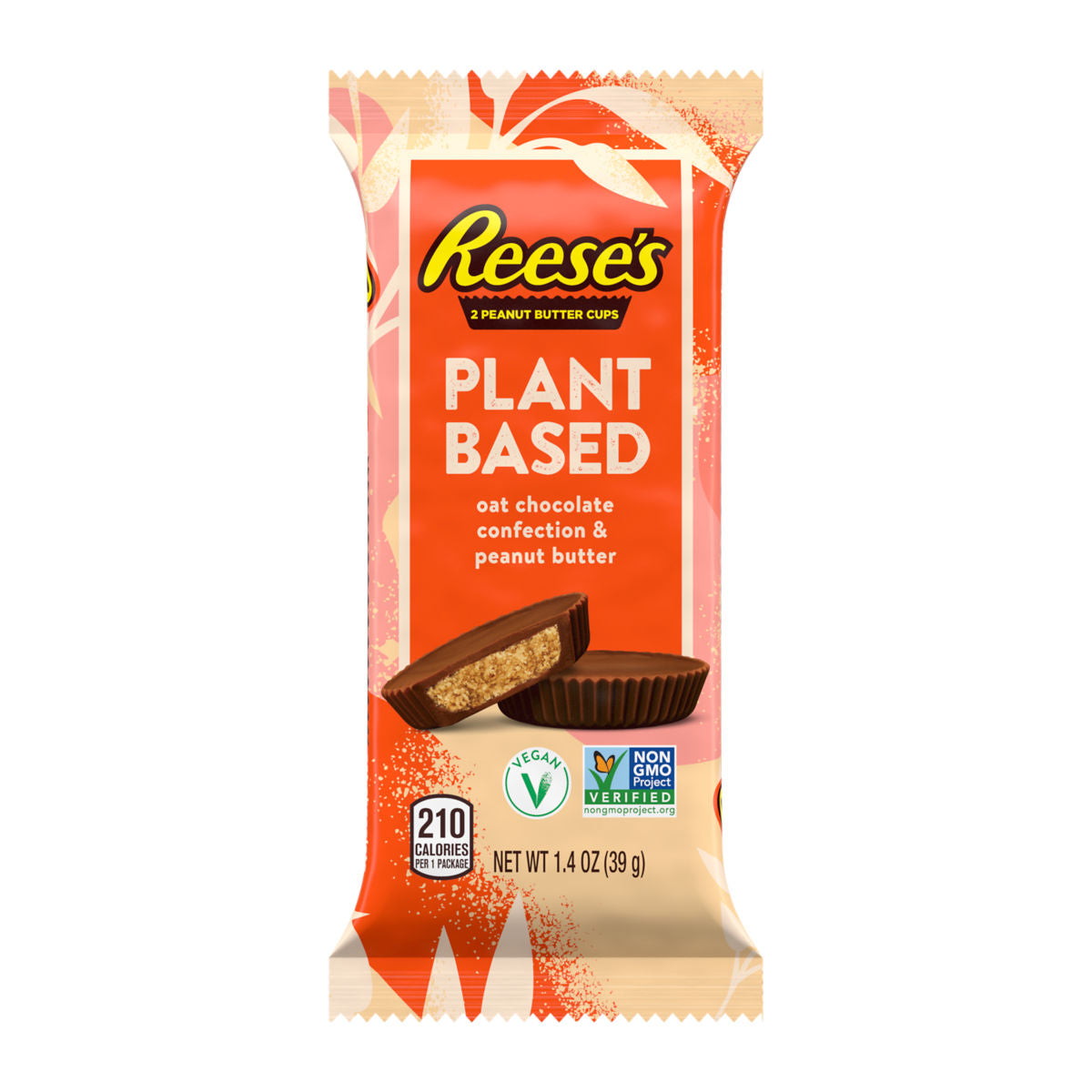 Reese's Peanut Butter Cups Plant Based (12 x 40g) - AmerikaanseGroothandel.nl